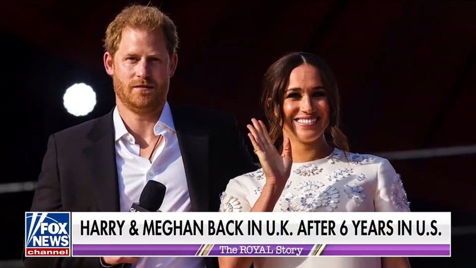 Prince Harry and Meghan Markle officially back in the UK