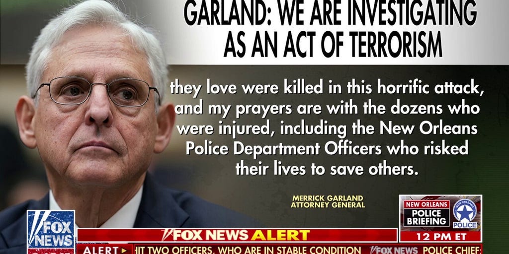 Attorney General Merrick Garland addresses tragedy in New Orleans: 'My heart is broken'