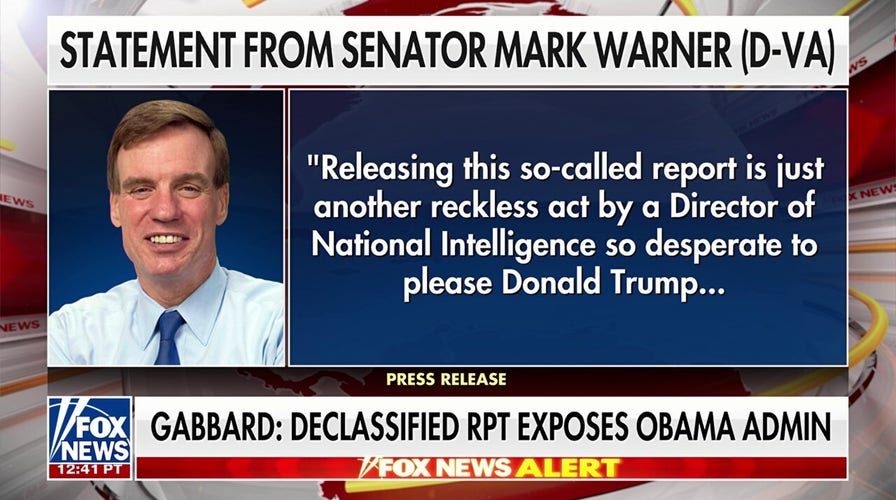 Tulsi Gabbard claims Obama administration officials worked to 'undermine' Trump after 2016 election