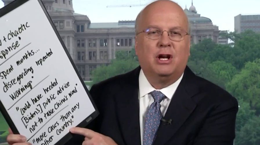 Rove rips Biden's COVID-19 response: America doesn’t want Joe's 'shrill hyperpartisanship'