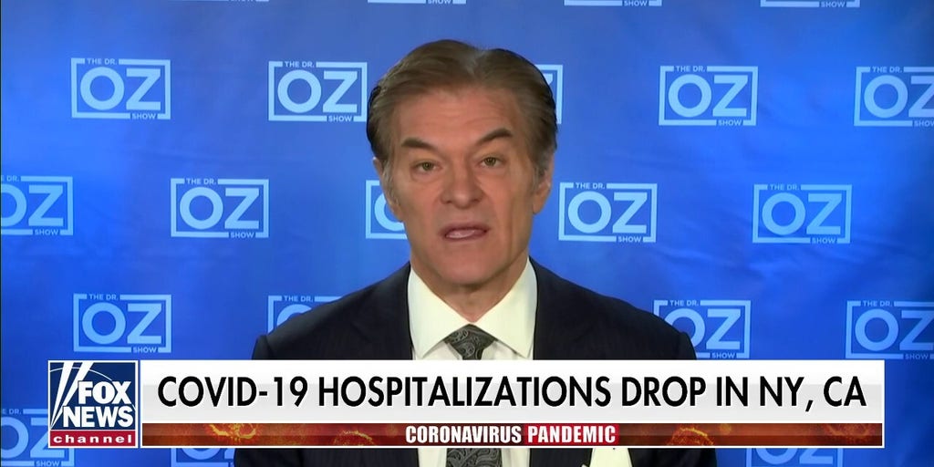 Dr. Oz on COVID19 hospitalization rates dropping in NY Fox News Video