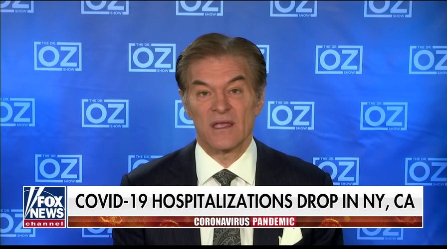 Dr. Oz on COVID-19 hospitalization rates dropping in NY