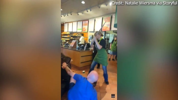 Wild brawl erupts inside Colorado Panera Bread