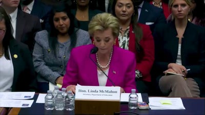 Trump Education Sec McMahon delivers opening statement to House panel, vowing to dismantle DC bureaucracy