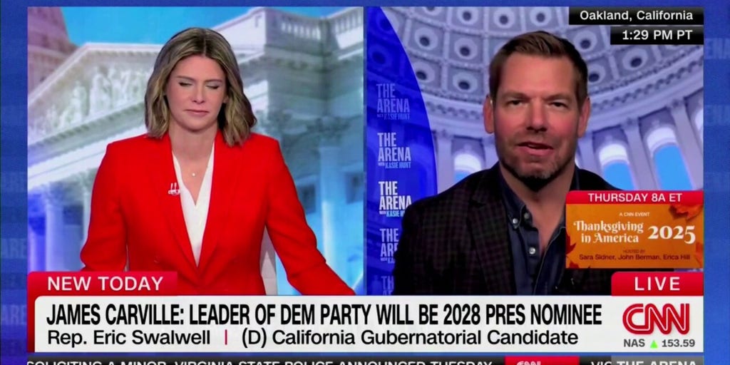 Eric Swalwell boasts 'Avengers' roster of Democratic leaders