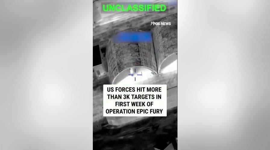 US forces hit more than 3,000 targets in FIRST WEEK of Operation Epic Fury