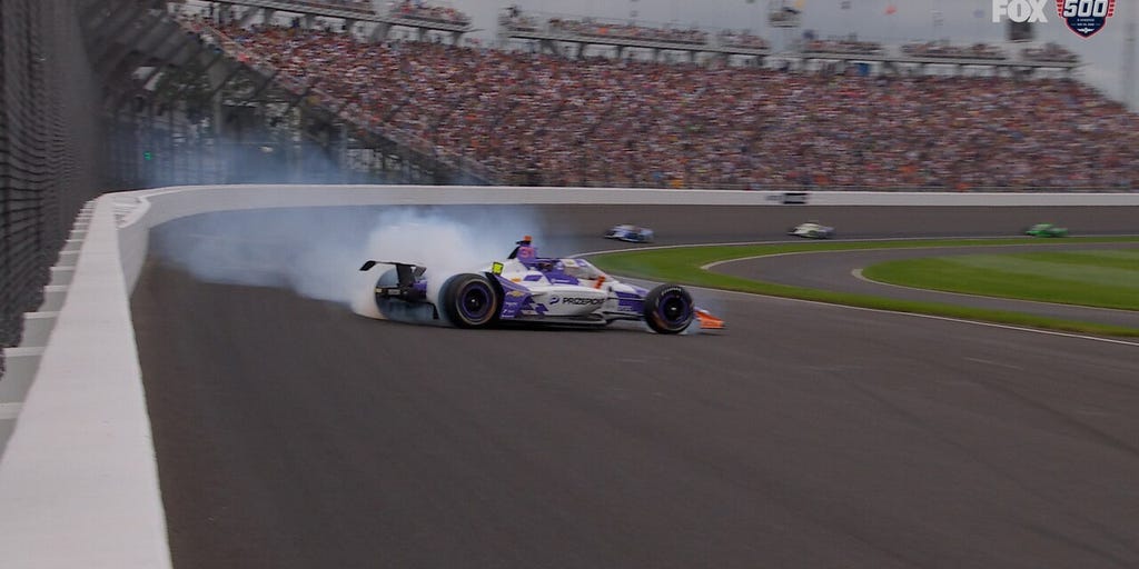 Ryan Hunter-Reay spins, Katherine Legge's historic attempt at The Double ends at Lap 19
