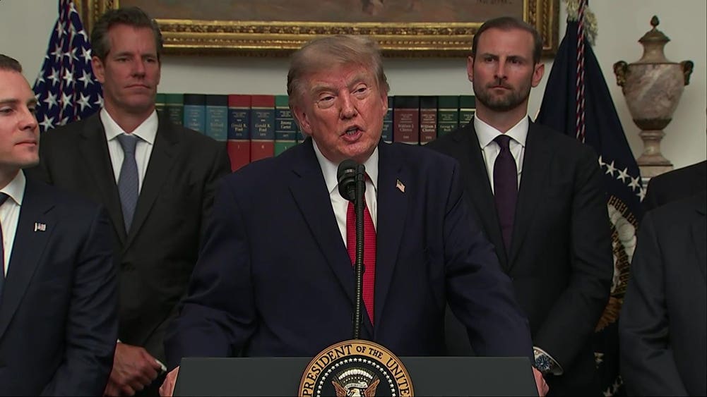 Trump says 'draconian' sanctions for Iran may happen as Strait of Hormuz naval blockade continues