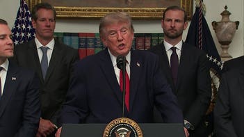 Trump says 'draconian' sanctions for Iran may happen as Strait of Hormuz naval blockade continues