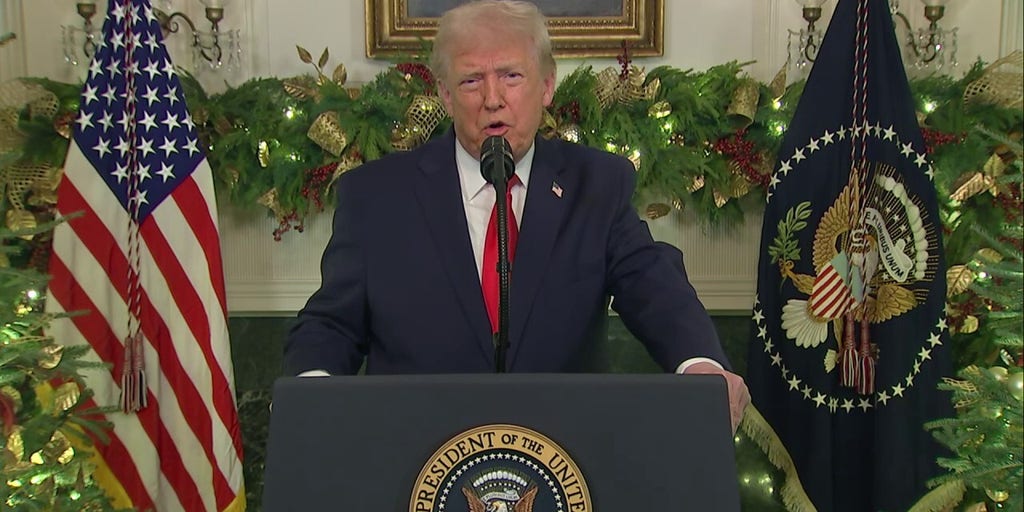 Trump touts how he's bringing US economy back from 'the brink of ruin' following Biden admin