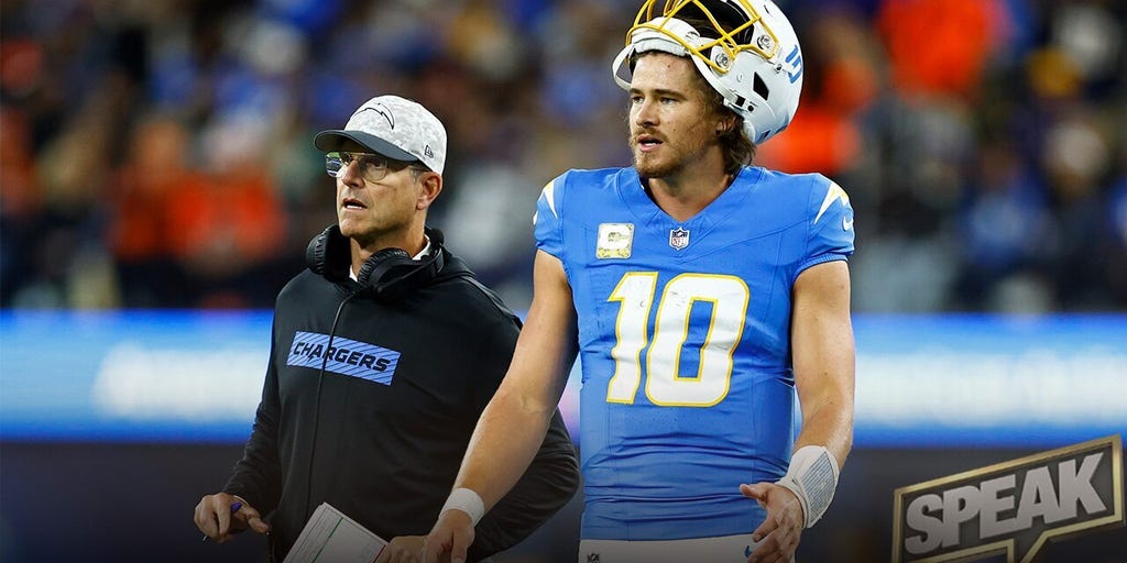 Is Jim Harbaugh’s approach the best fit for Justin Herbert? | Speak