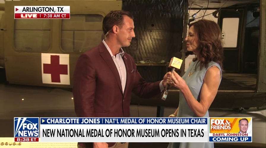 National Medal of Honor Museum is a symbol we owe to those who serve, says Charlotte Jones
