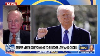 Trump to marque   archetypal  sojourn  to DOJ arsenic  president   successful  bid to 'restore instrumentality    and order' - Fox News