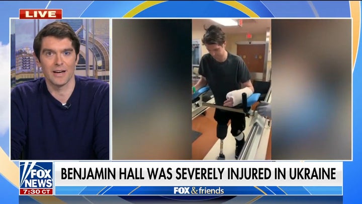 Benjamin Hall details his recovery from injuries sustained in Ukraine: 'Never give up'