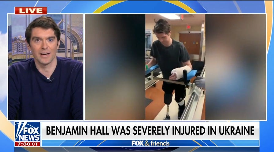 Benjamin Hall details his recovery from injuries sustained in Ukraine: 'Never give up'