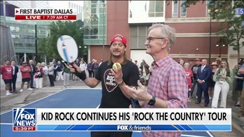 Kid Rock plays pickleball ahead of Rock N Rodeo event