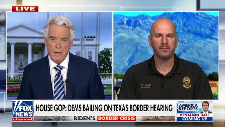 Brandon Judd reacts to Democrats' claims that Republicans are 'politicizing' border hearings