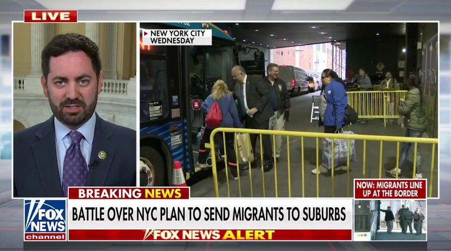 Biden visits NY district flipped by GOP to talk debt ceiling, border