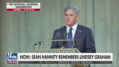 Sean Hannity honors Sen Lindsey Graham: 'We will finish the work you started'