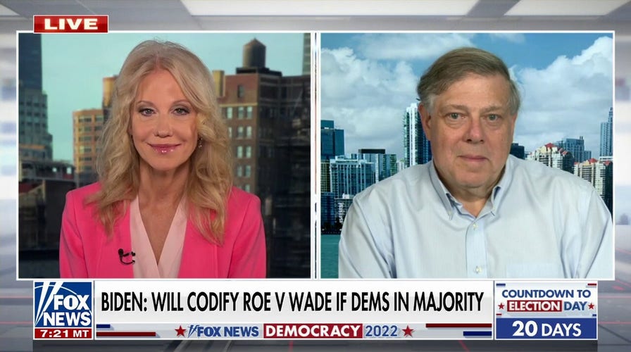 Kellyanne Conway rips Biden for focus on Roe v. Wade: He has 'picked the wrong hill to die on'