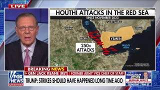 It's obvious to Iran the Trump team is taking a different tact to them, Gen. Jack Keane says