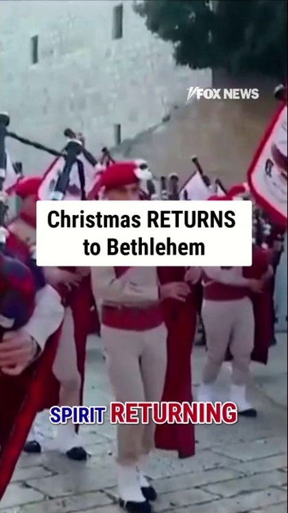Christmas RETURNS to Bethlehem