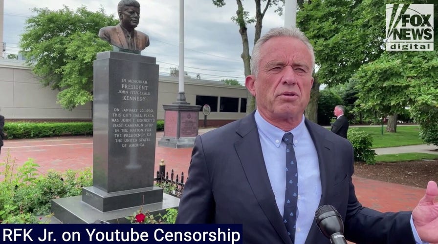 RFK Jr says YouTube ‘wrong’ for removing interview over vaccine misinformation policy