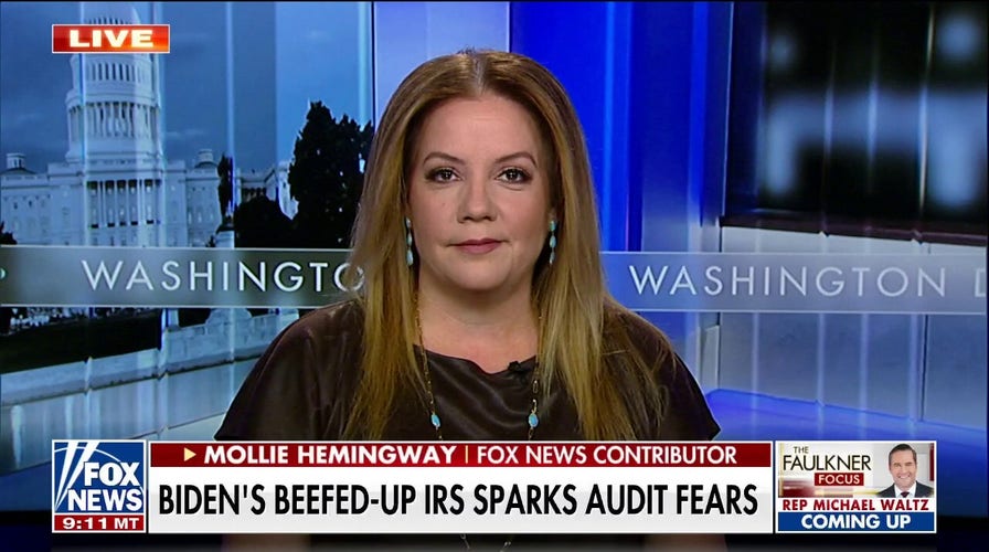 Hemingway slams Democrats' Inflation Reduction Act: Defense of beefed-up IRS is 'ludicrous'