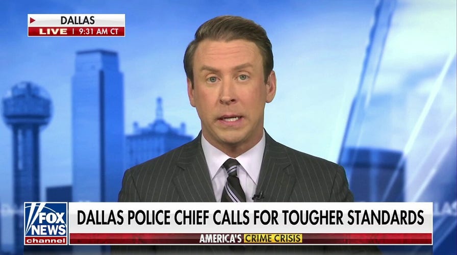 Dallas police chief pushes for stricter standards on crime