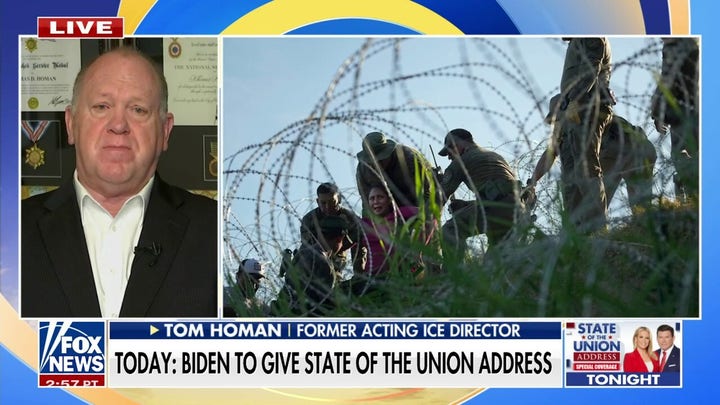 Tom Homan warns against illegal immigration amid surge of fentanyl deaths: 'They've been poisoned' 