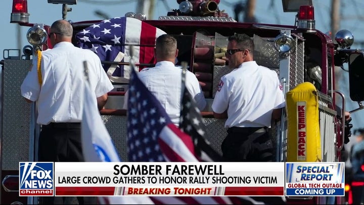 Crowds gather to bid final farewell to Corey Comperatore: Bryan Llenas