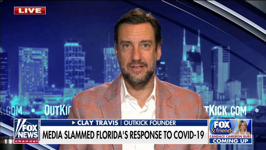 Clay Travis on liberal media slamming Florida’s COVID response: Americans ‘voting with their feet’