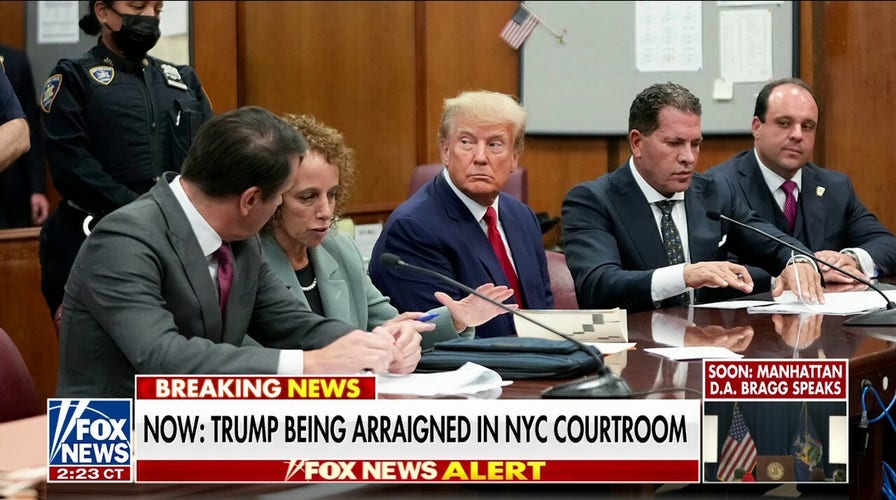 Trump glared at Bragg: Arraignment details emerge from inside NYC courtroom