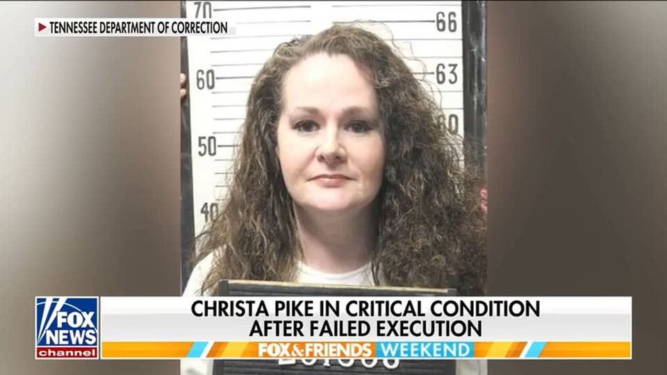 Christa Pike survives botched execution as Tennessee governor orders review