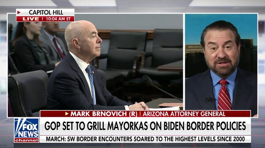 Arizona AG slams Biden over border crisis: 'Policy failures are on full display'