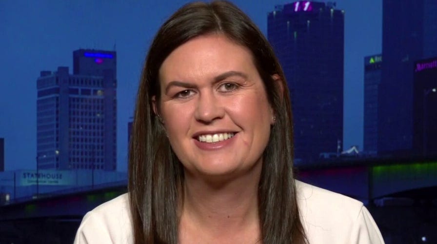 Sarah Sanders: Joe Biden and Kamala Harris will be puppets of the far left