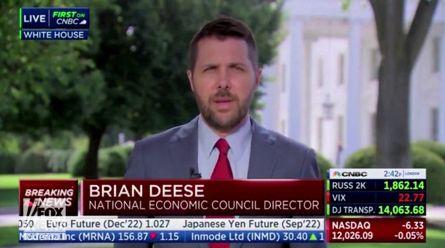 Brian Deese denies that U.S. has entered a recession 