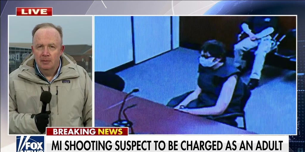 Michigan School Shooting Suspect Faces Terrorism Charge Being Tried As Adult Fox News Video 