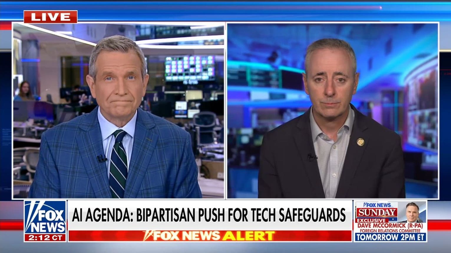 Threat of AI is a ‘global problem,’ Rep Brian Fitzpatrick says