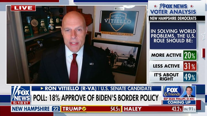 Trump winning on hot button immigration issue, Ron Vitiello says: Voters are telling us crisis 'needs to end'