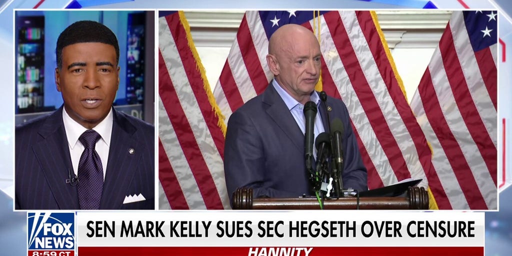 Sen Mark Kelly sues Secretary of War Hegseth over move to cut retirement pay, reduce rank