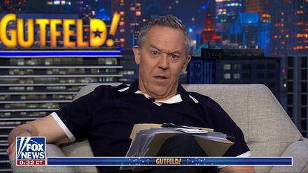 'Gutfeld!': The cackling queen of cringe has returned!