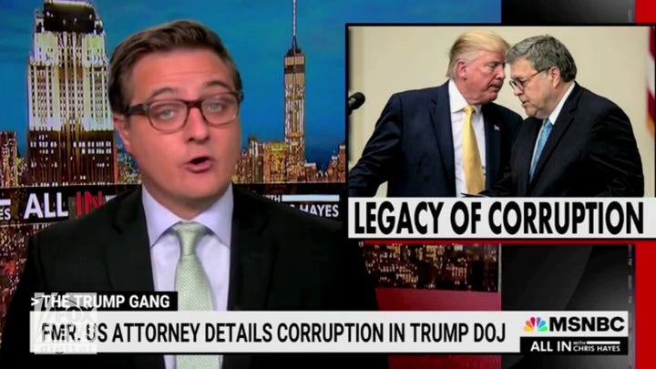 Chris Hayes warns 'MAGA authoritarian lackeys' will take control if Trump's re-elected