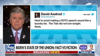 Hannity: Biden’s State of the Union ‘defined America last, not America first’