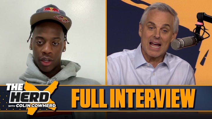 AJ Dybantsa on being the top recruit, Playing for BYU, NBA prospects | FULL INTERVIEW | The Herd