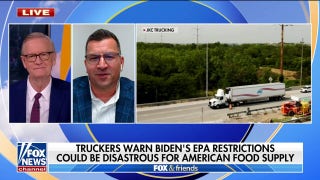 Trucker warns against Biden's EPA restrictions: Supply chain could be 'dead in the water' - Fox News