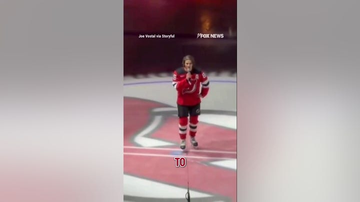 Jack Hughes gets HERO'S WELCOME at NHL return