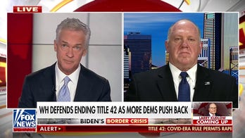 Tom Homan: Border crisis is a national security issue of 'huge proportions'