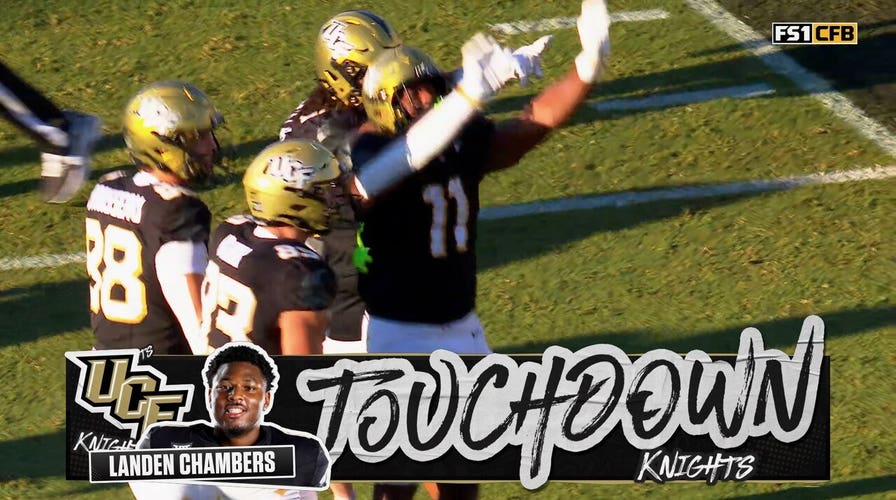 Landen Chambers runs for 1-yard TD, extending UCF's lead over TCU