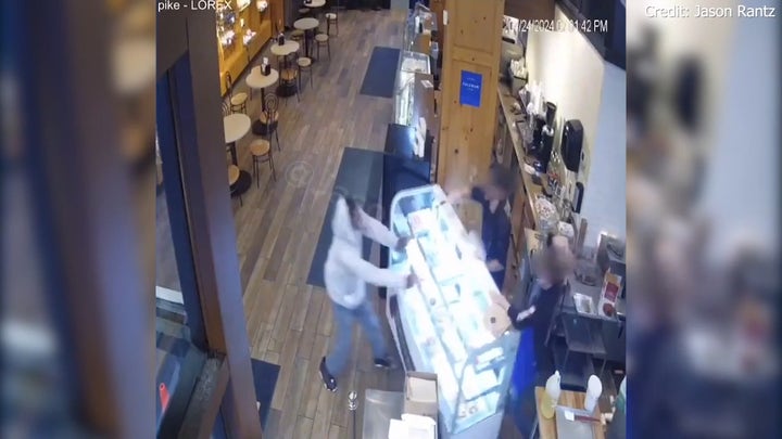 Seattle homeless man causes disturbance in coffee shop